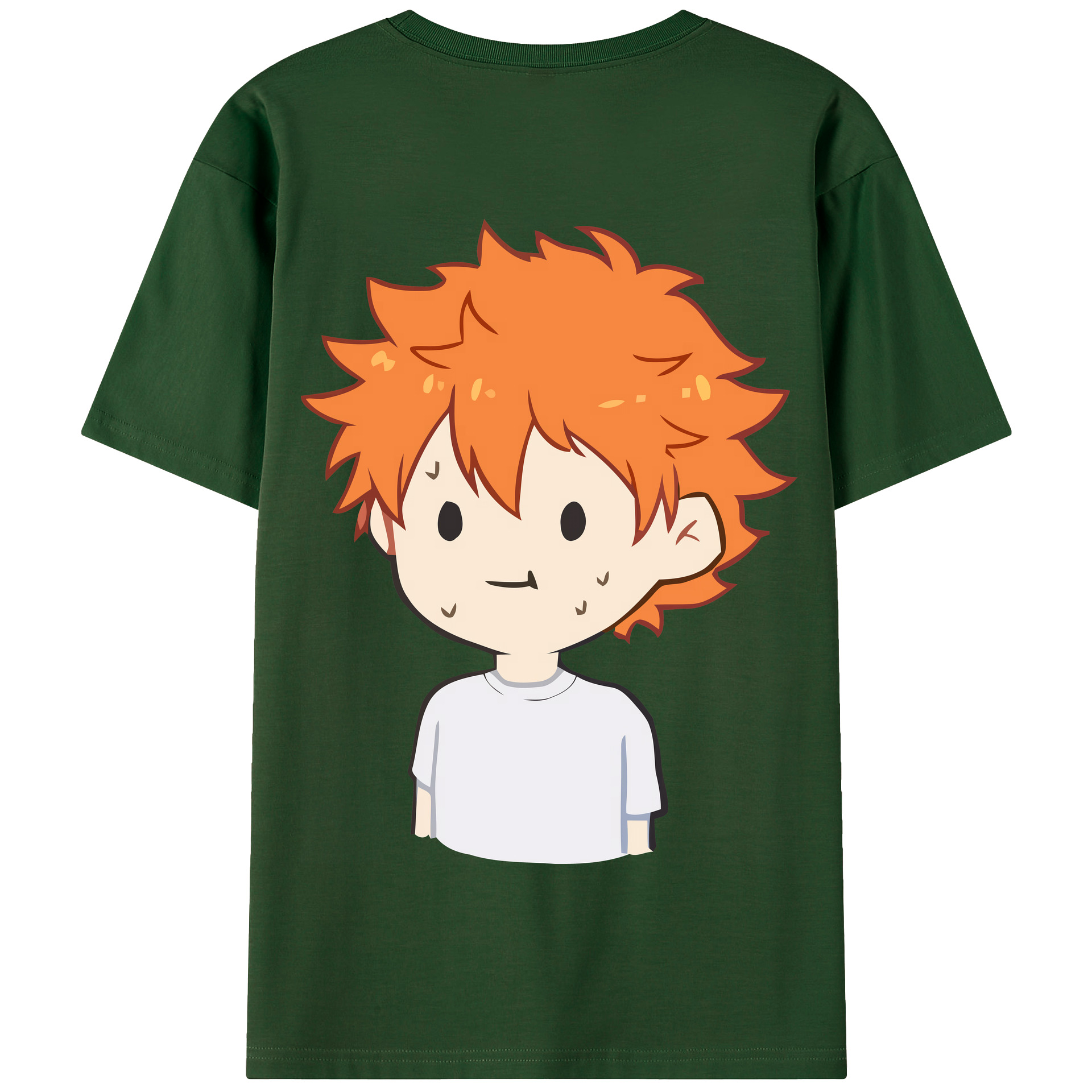 （画像用） ハイキュー!! Haikyu!! 綿100％半袖Tシャツ（背面プリント）